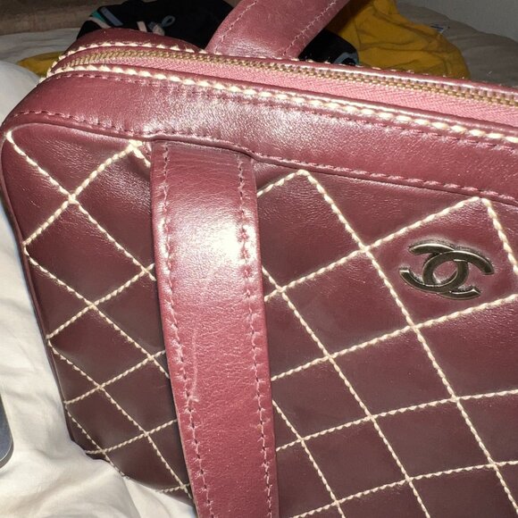 Vintage Chanel Surpique Bowler Bag - Picture 11 of 12